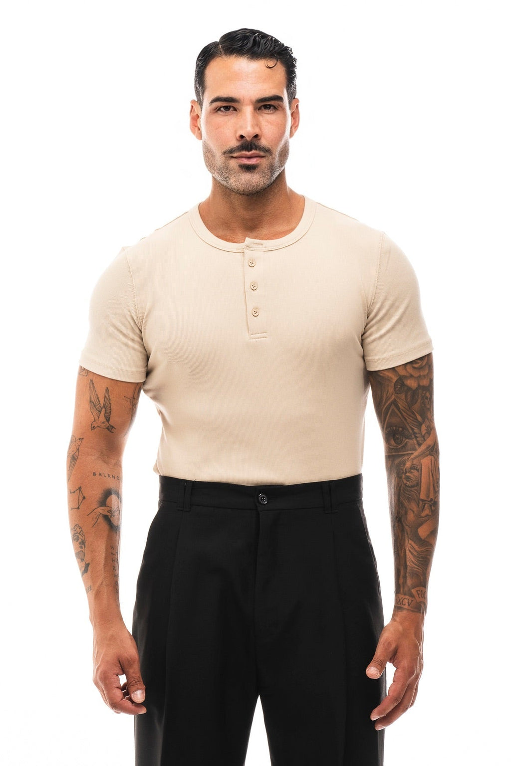 Henley Canalé Manga Corta · Costine