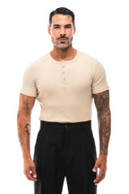 Henley Canalé Manga Corta · Costine