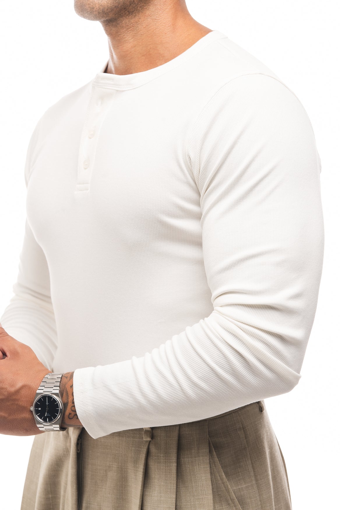Henley Canalé Manga Larga · Costine