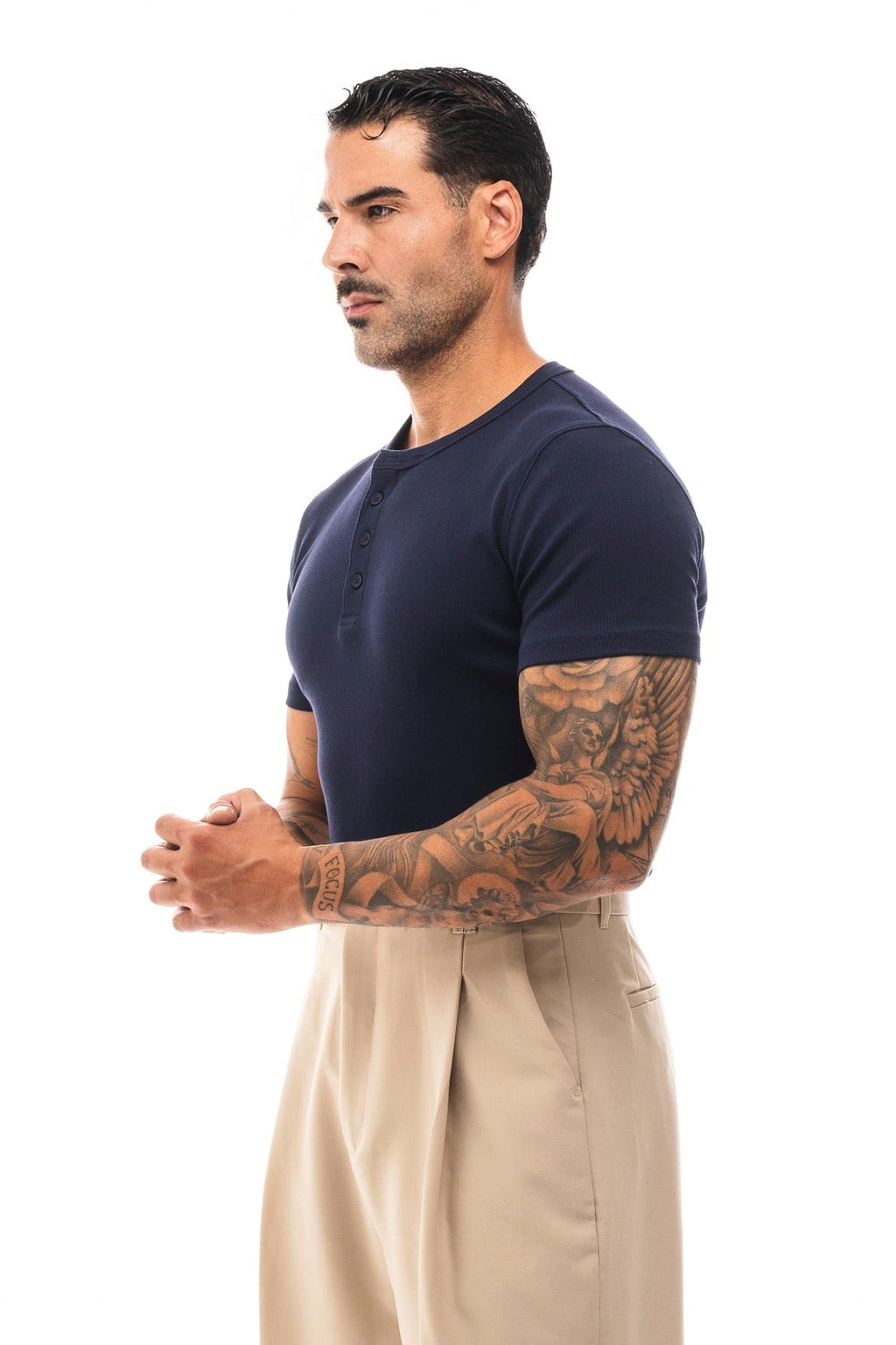 Henley Canalé Manga Corta · Costine