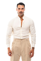 Camisa Cuello Mao · Moderno