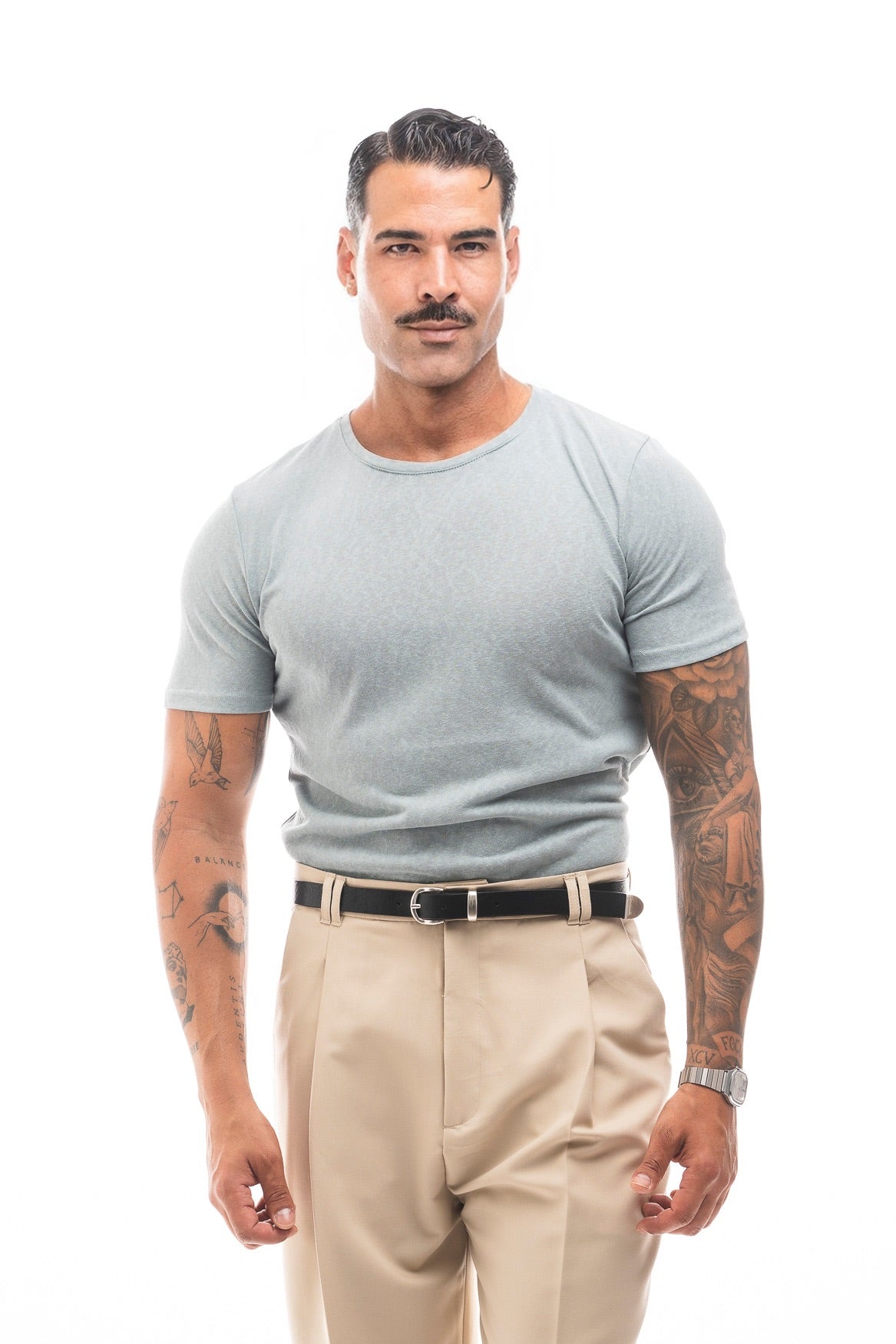 Camiseta de Lino Slim · Lino