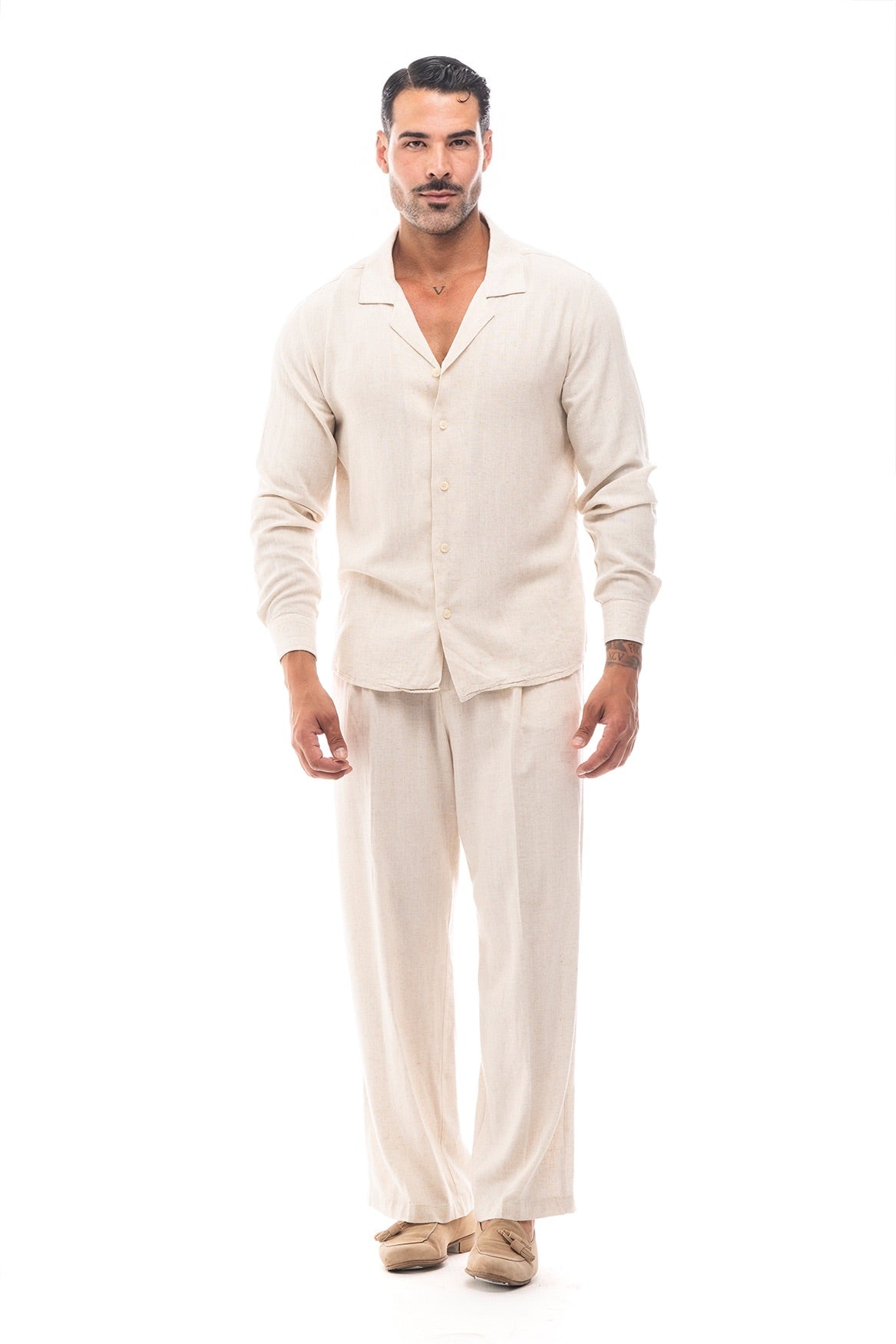 Conjunto de Lino Arena · Estate