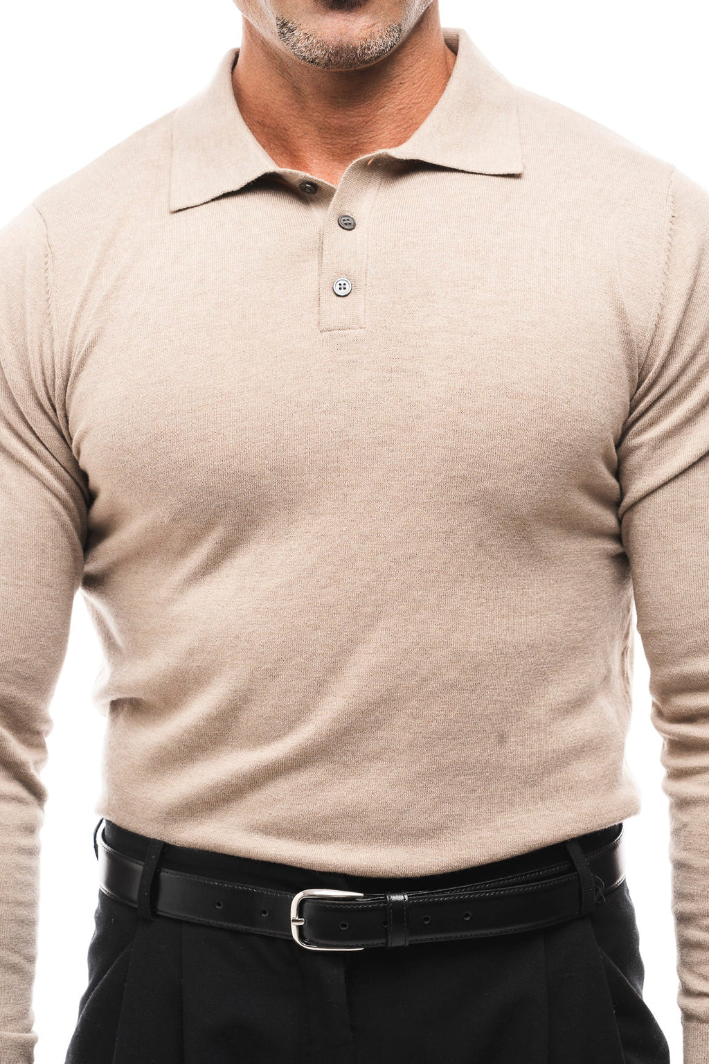 Polo de Punto Manga Larga · Maglia