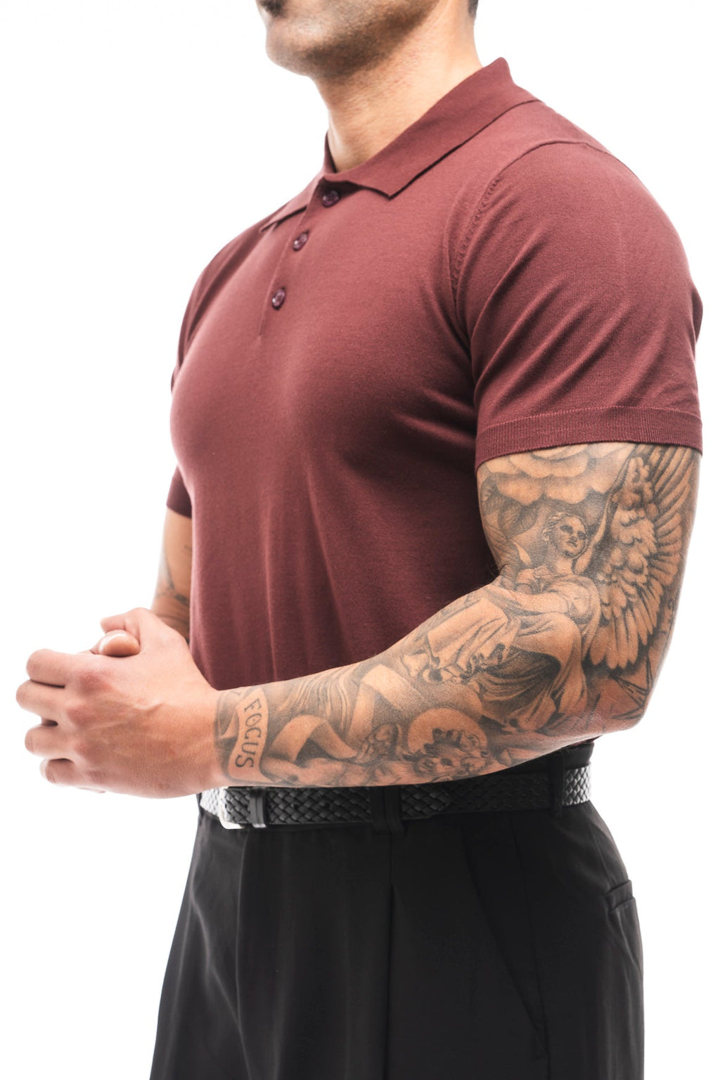 Polo de Punto Manga Corta · Maglia