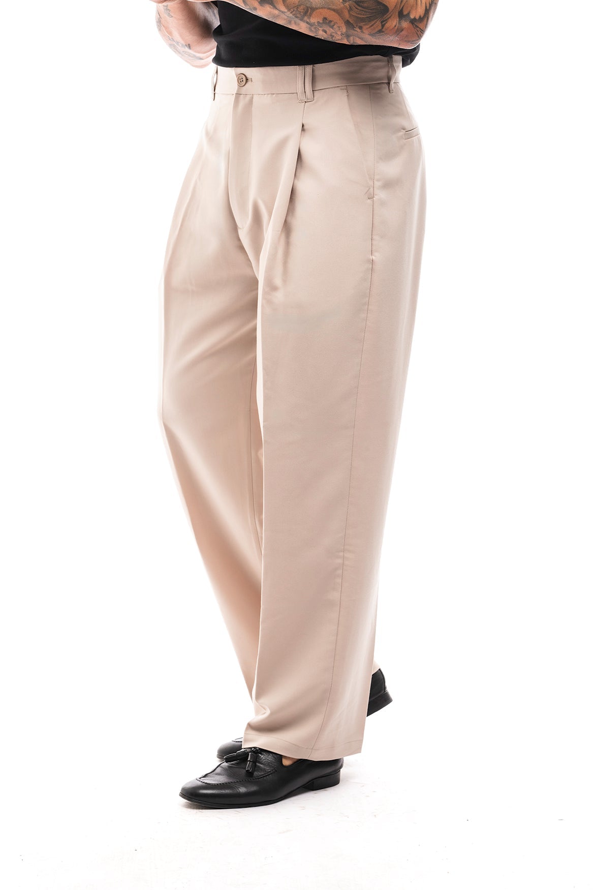 Pantalón Amplio con Pinzas · Classico