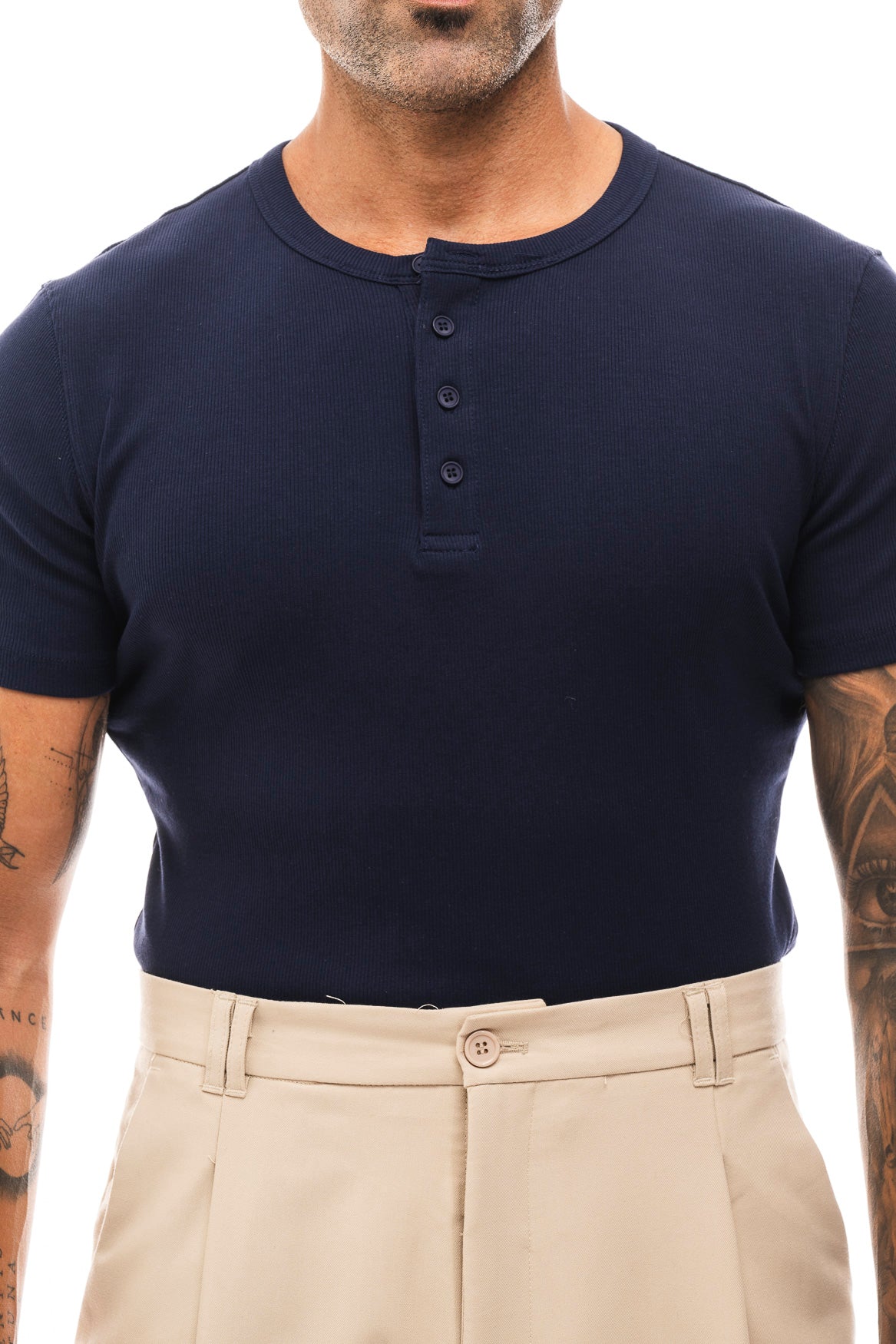 Henley Canalé Manga Corta · Costine