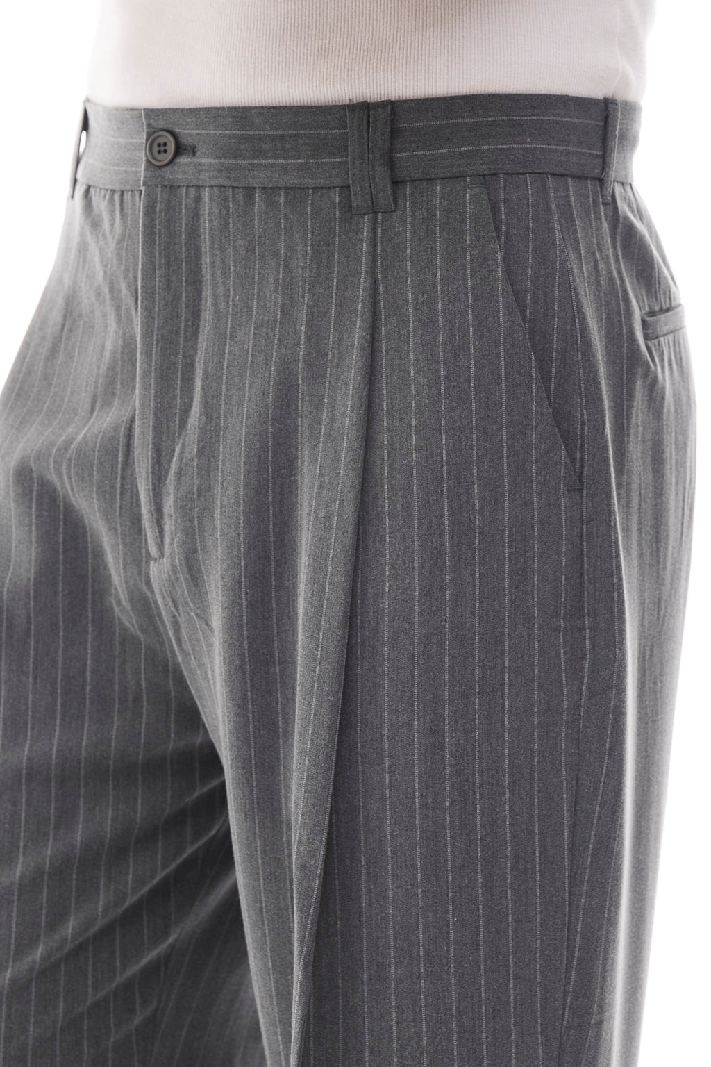Pantalón Amplio Raya Diplomática · Gessato