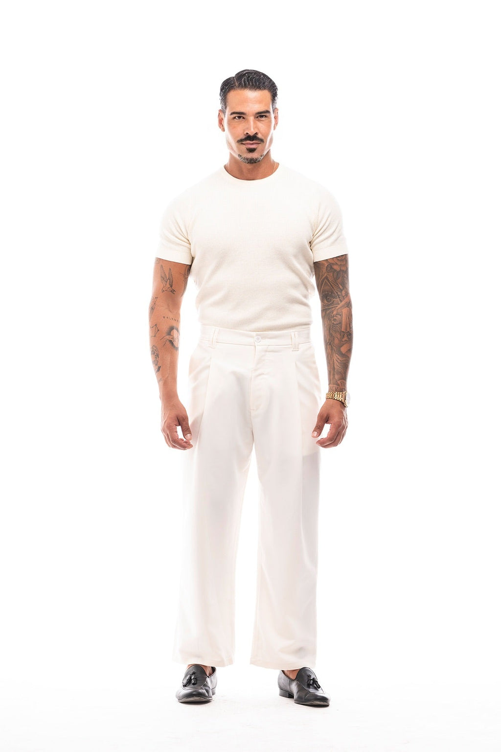 Pantalón Amplio con Pinzas · Classico