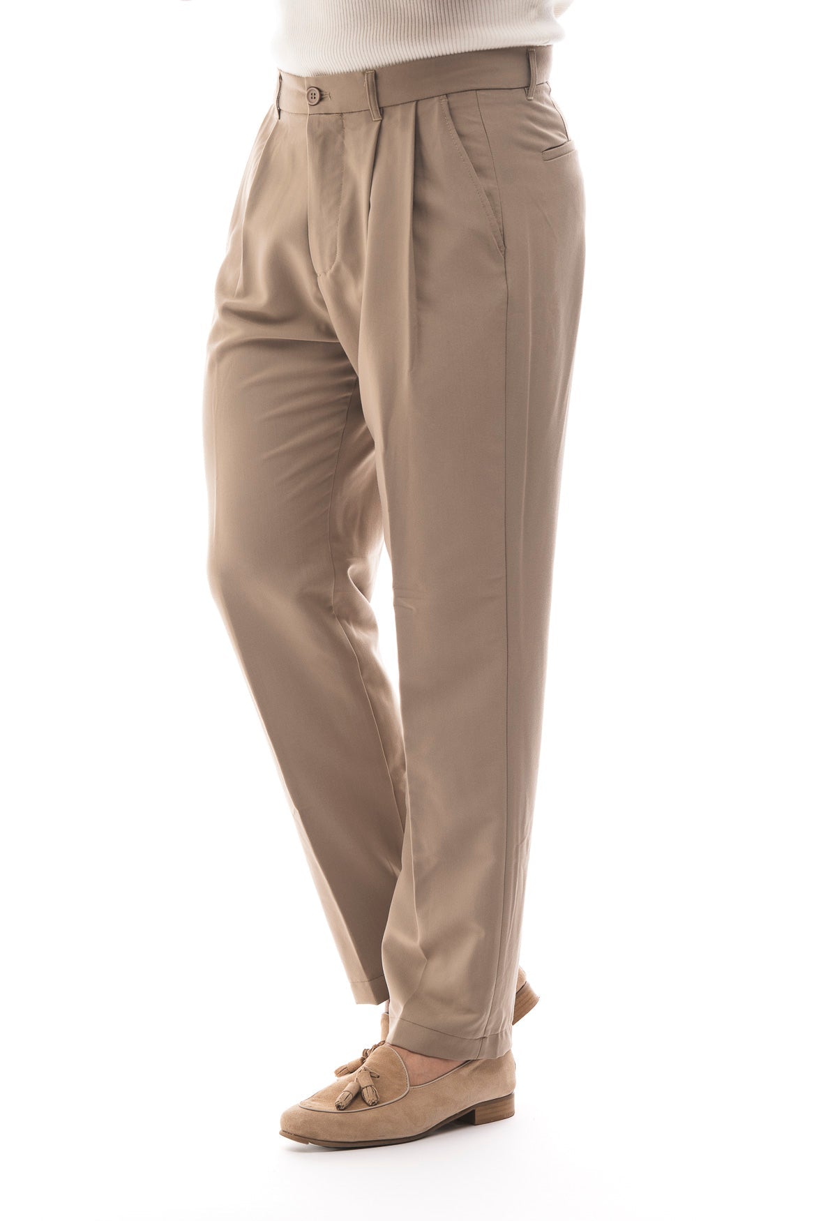 Pantalón Chino con Pinzas · Classico