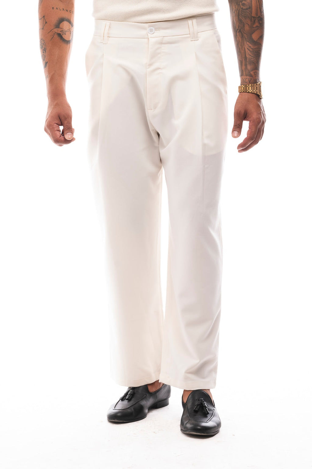 Pantalón Amplio con Pinzas · Classico
