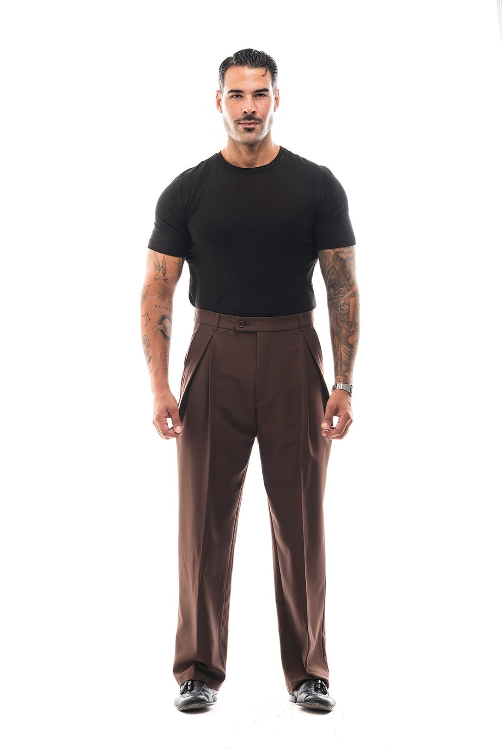 Pantalón Amplio Doble Pinza · Sartoriale