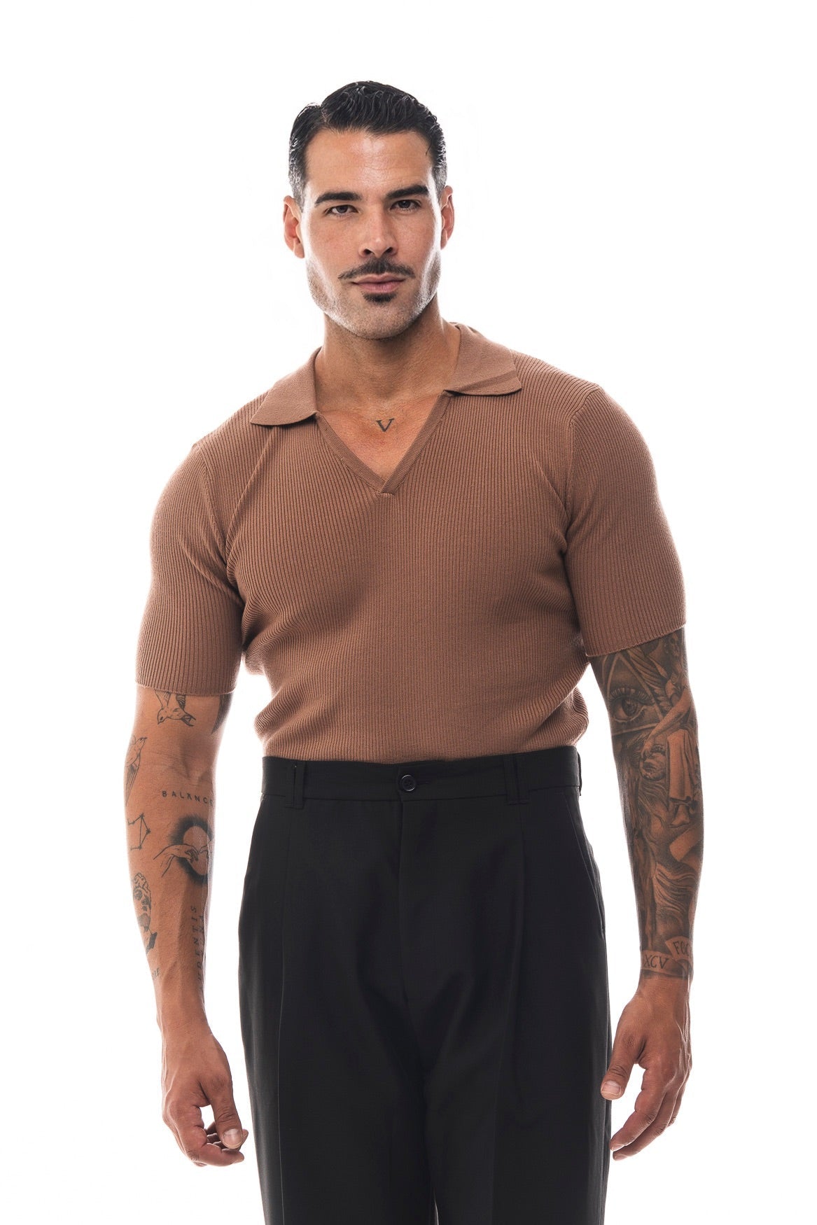 Polo Canalé Manga Corta · Costine