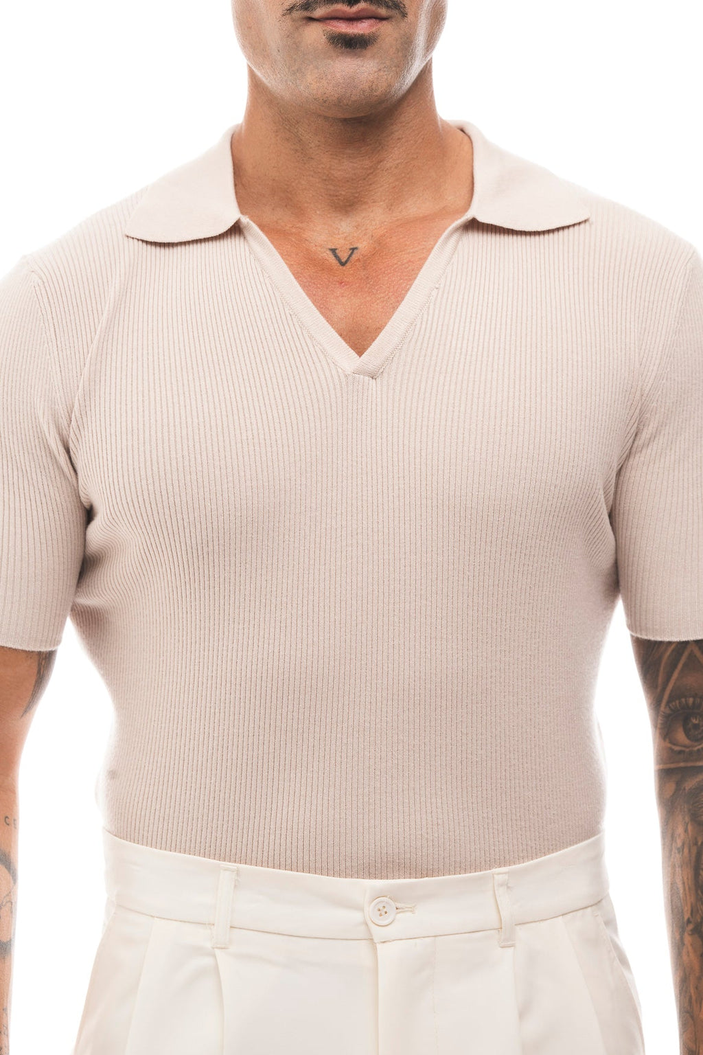 Polo Canalé Manga Corta · Costine