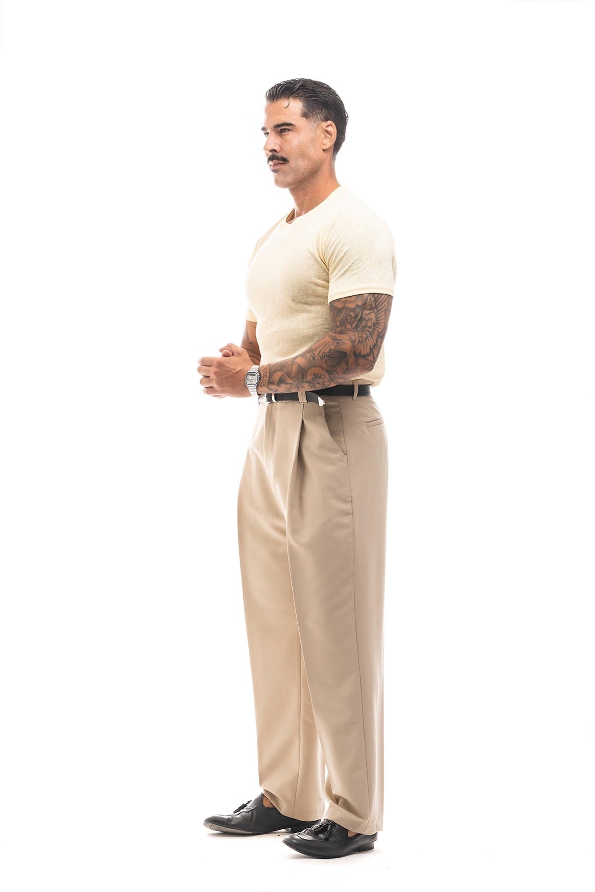 Camiseta de Lino Slim · Lino