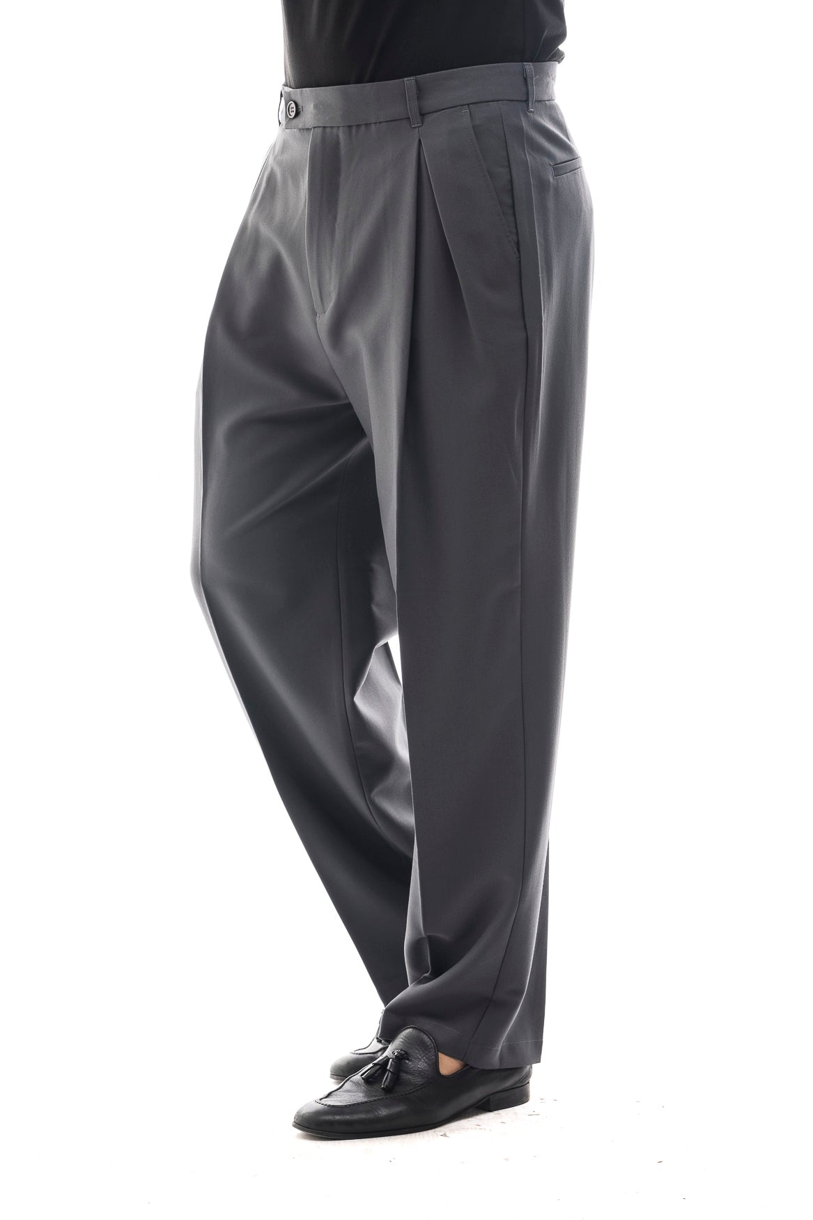 Pantalón Amplio Doble Pinza · Sartoriale