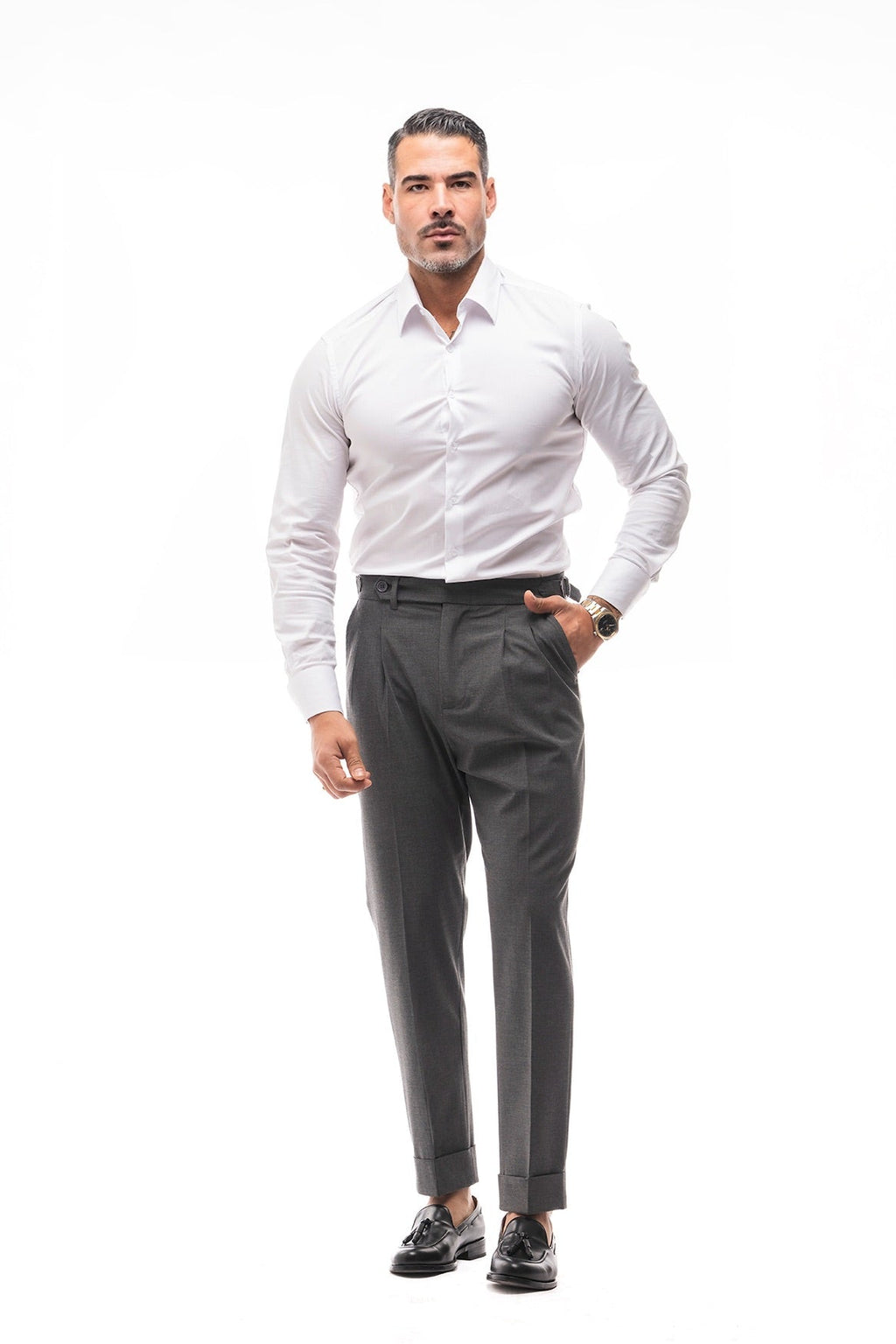 Pantalón de Vestir Tiro Alto · Sartoriale