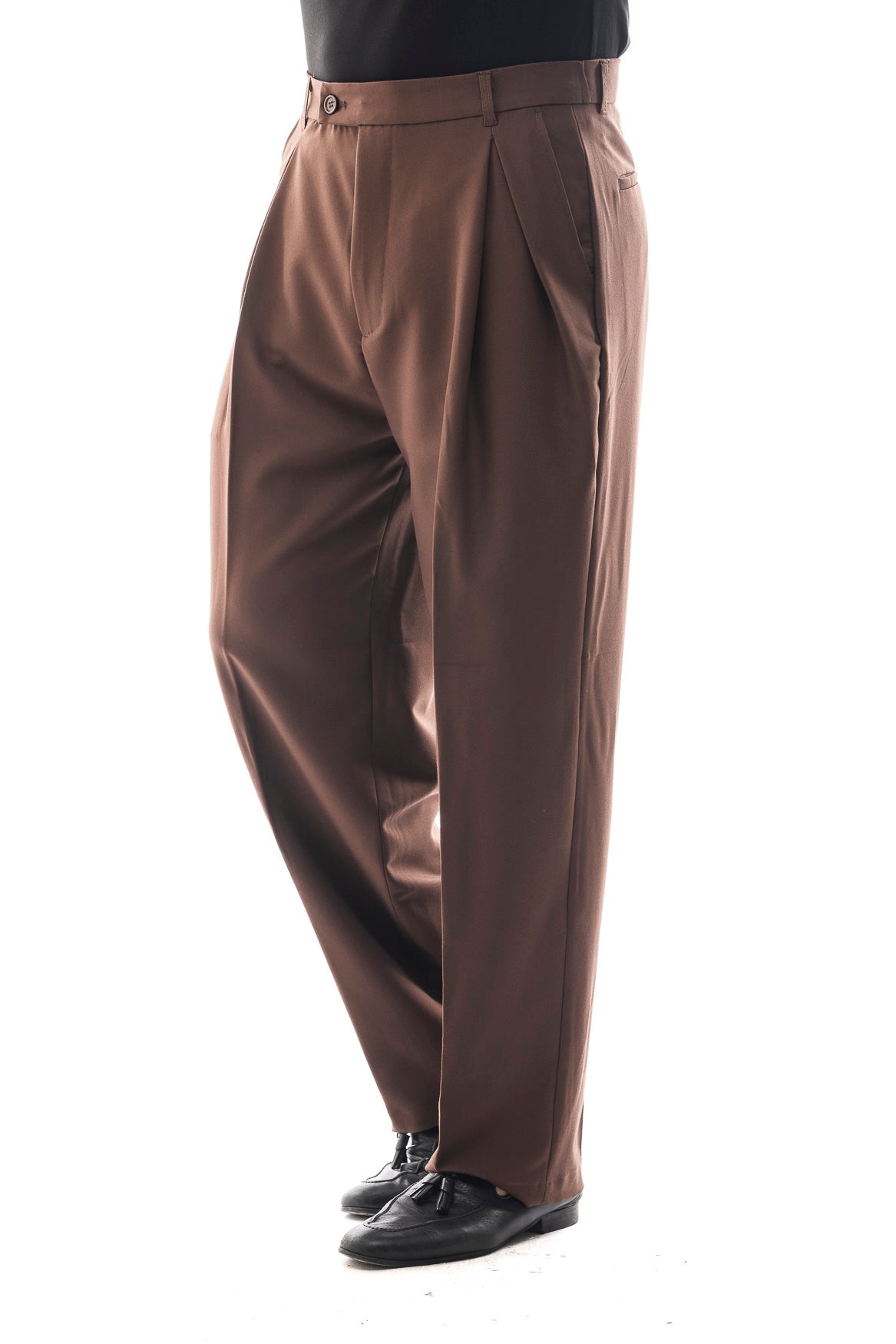 Pantalón Amplio Doble Pinza · Sartoriale