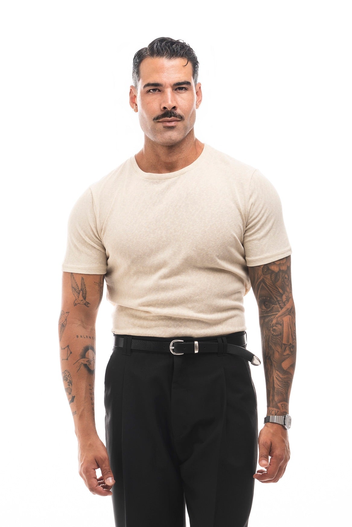 Camiseta de Lino Slim · Lino