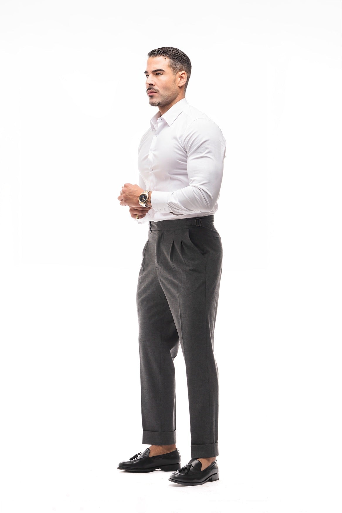 Pantalón de Vestir Tiro Alto · Sartoriale