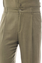 Pantalón de Lino con Pinzas · Lino