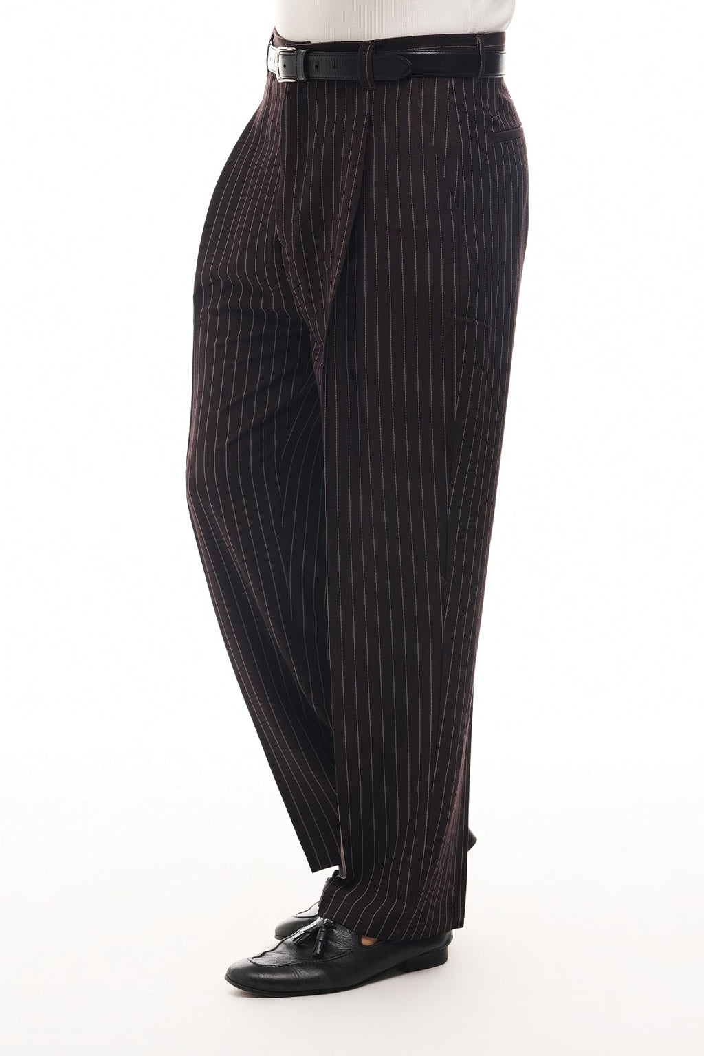 Pantalón Amplio Raya Diplomática · Gessato
