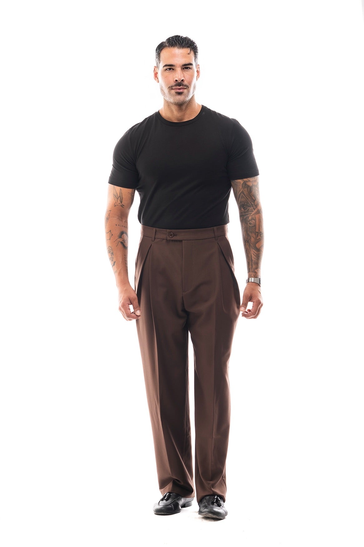 Pantalón Amplio Doble Pinza · Sartoriale