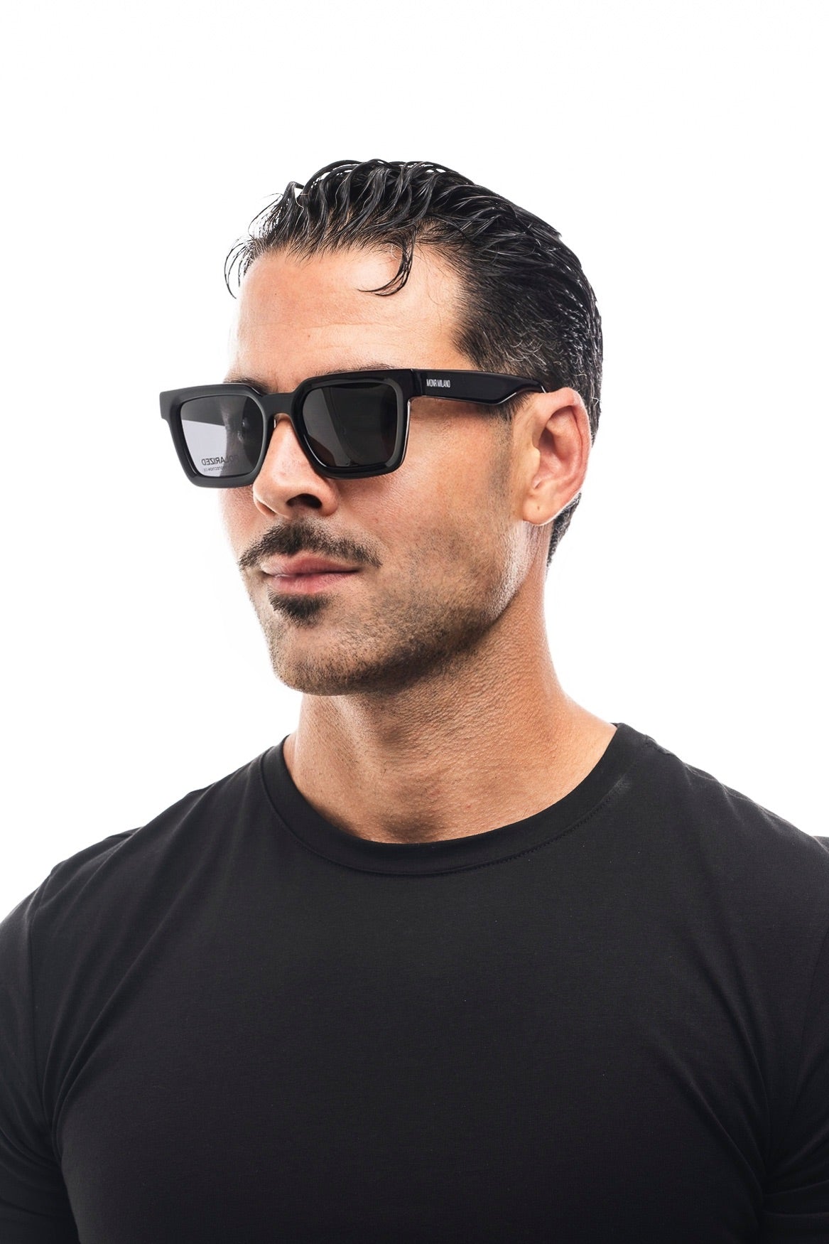 Gafas de Sol Cuadradas Negras · Roma