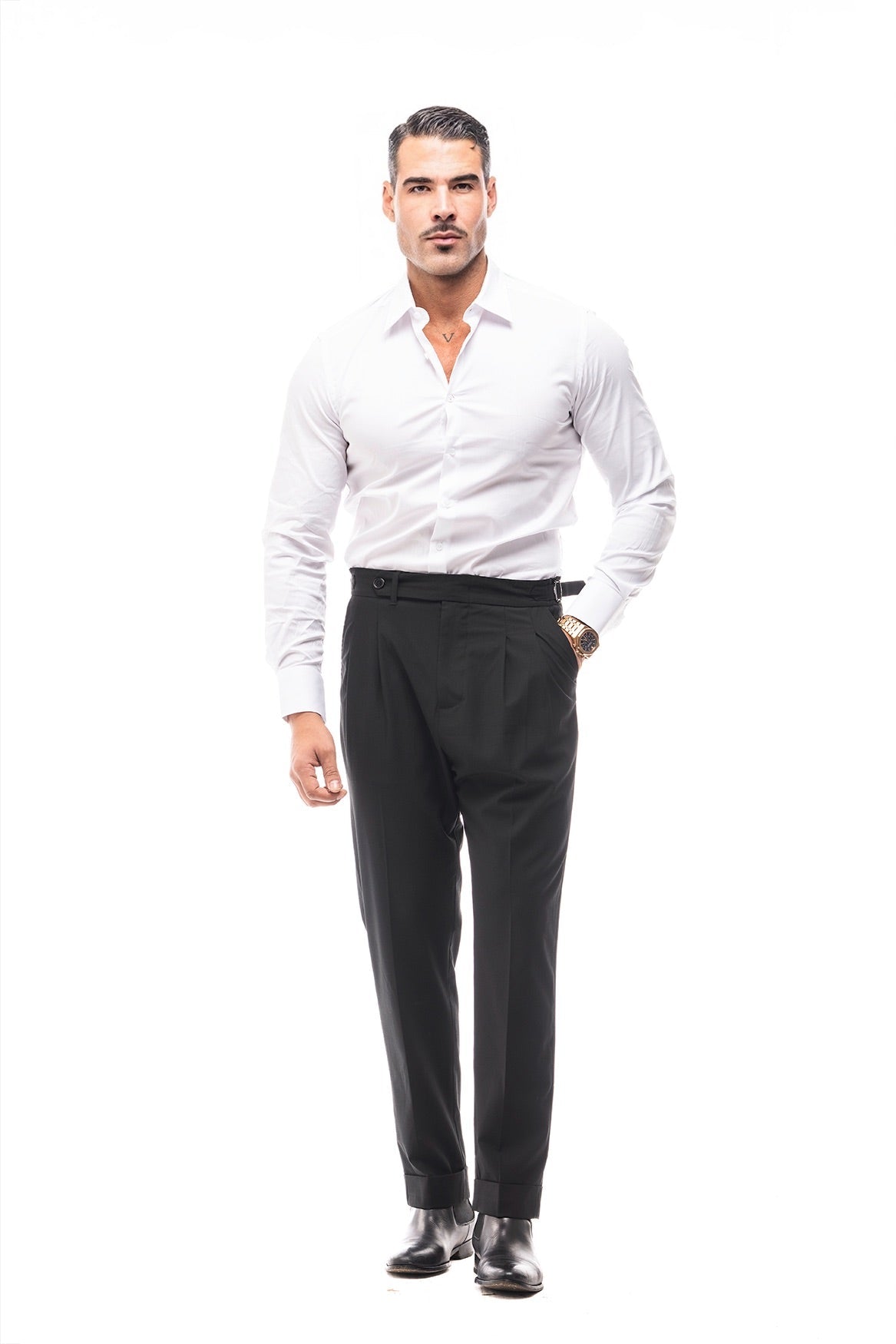 Pantalón de Vestir Tiro Alto · Sartoriale
