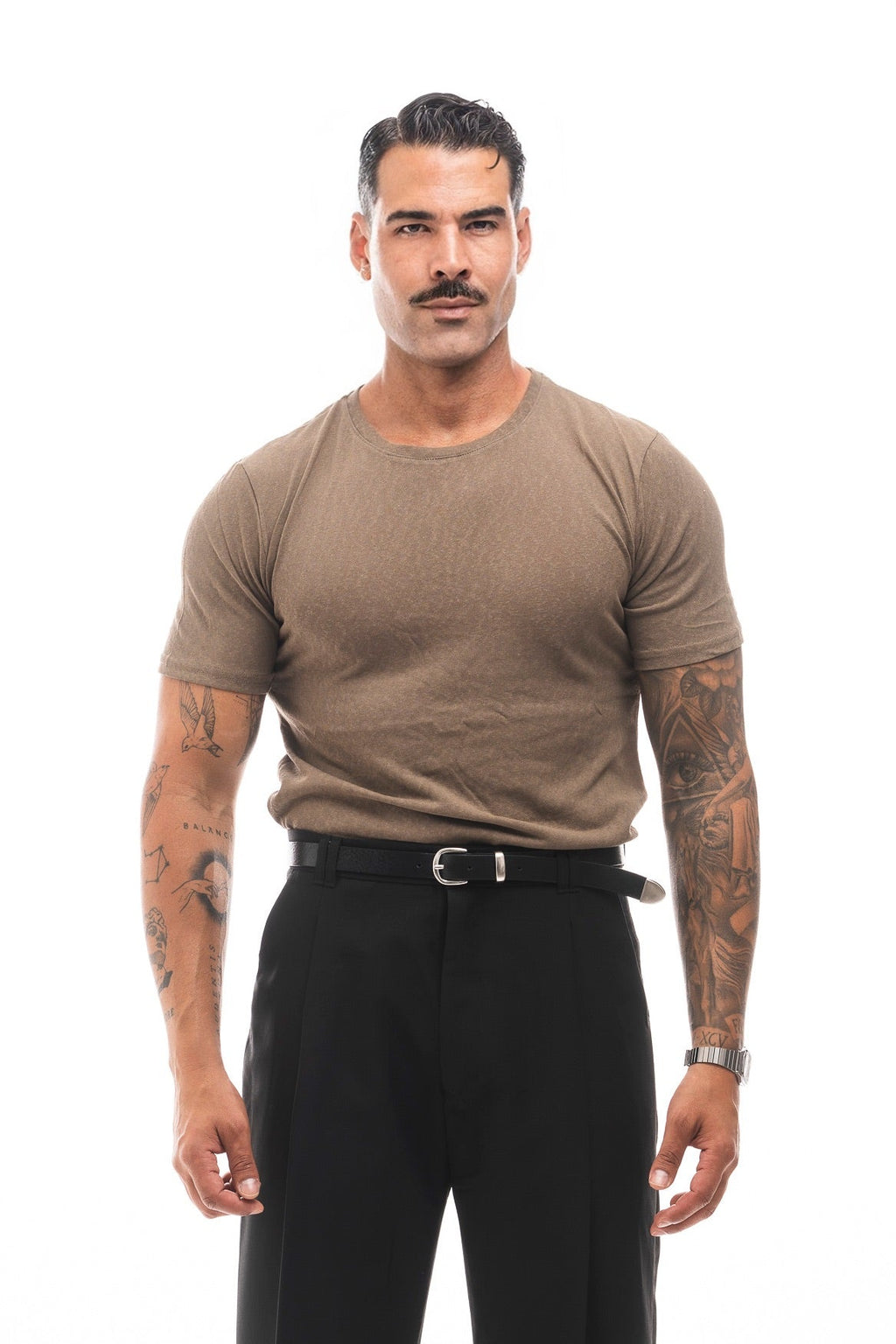 Camiseta de Lino Slim · Lino
