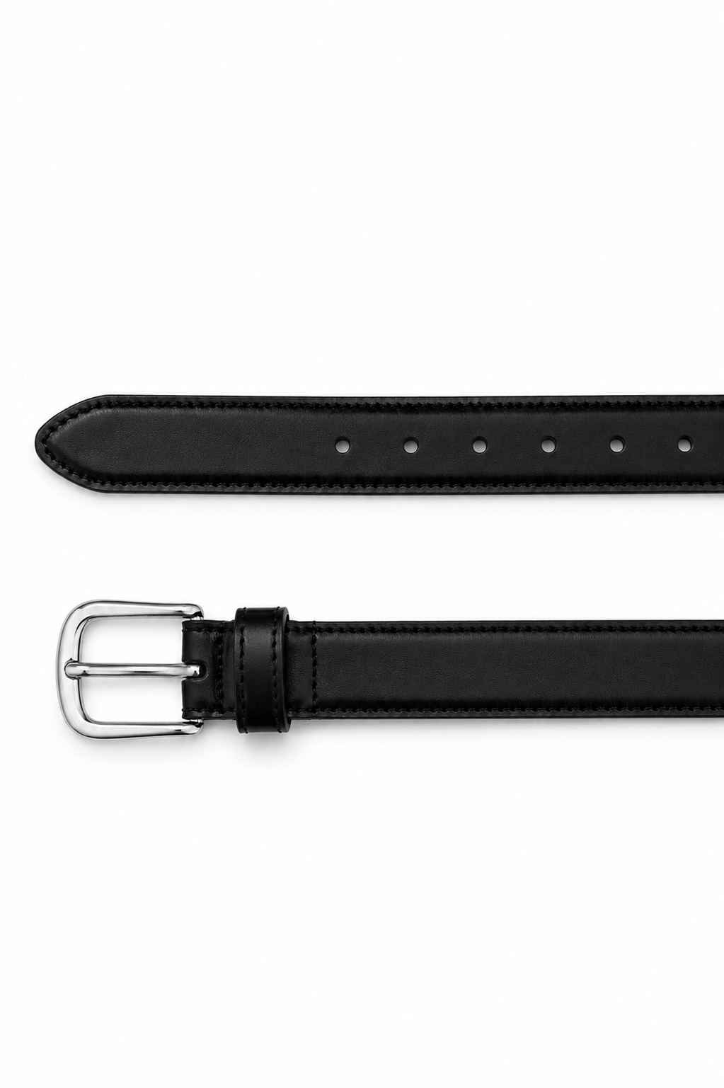 Cinturón de Piel Negro · Classico