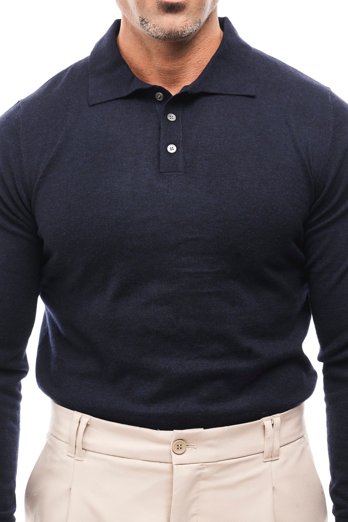 Polo de Punto Manga Larga · Maglia