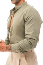 Camisa Cuello Mao · Moderno