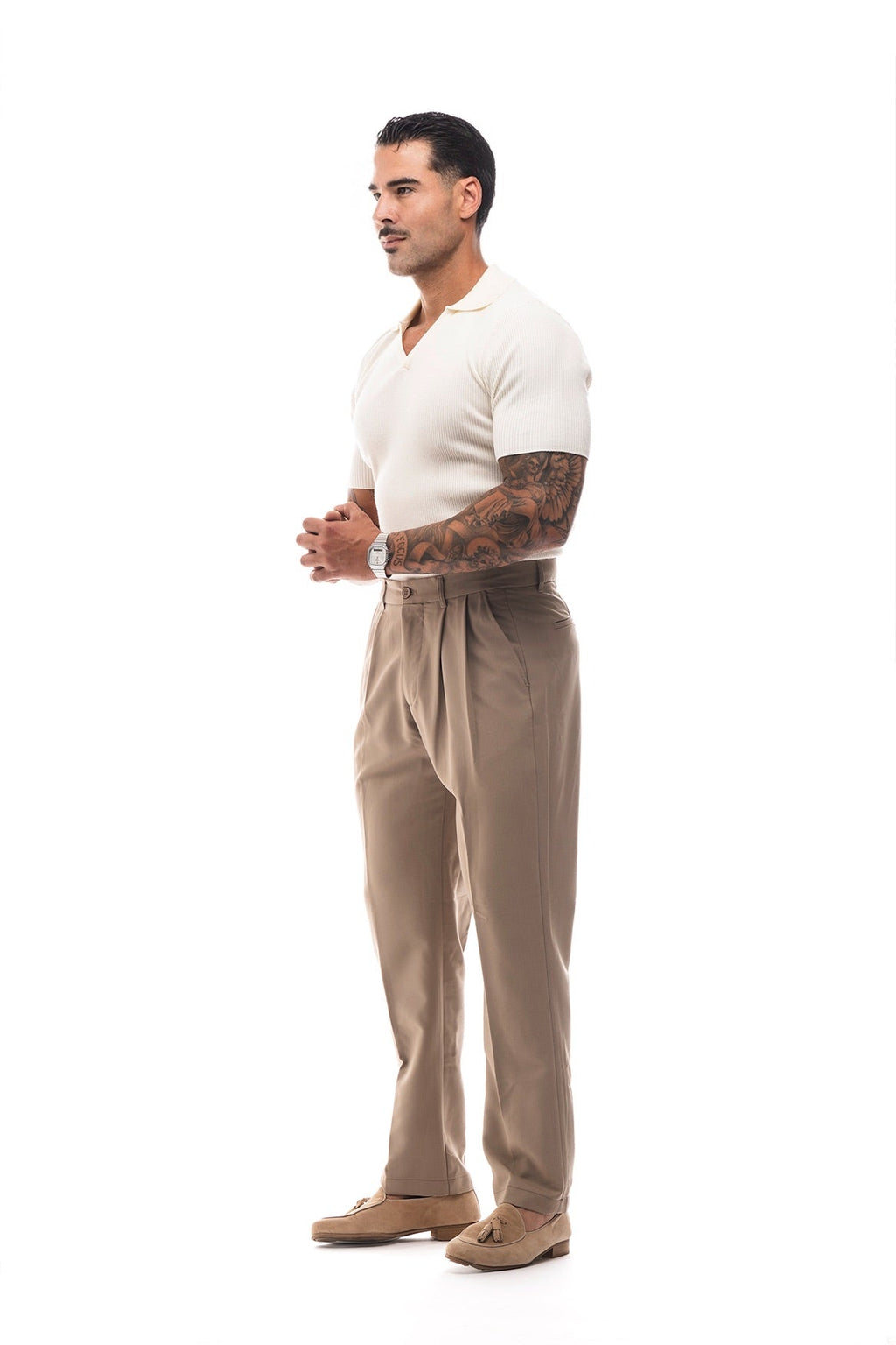 Pantalón Chino con Pinzas · Classico