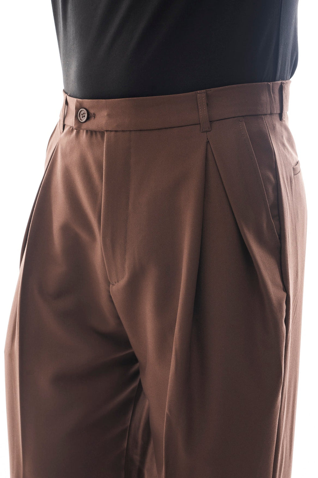 Pantalón Amplio Doble Pinza · Sartoriale