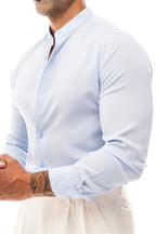 Camisa Cuello Mao · Moderno