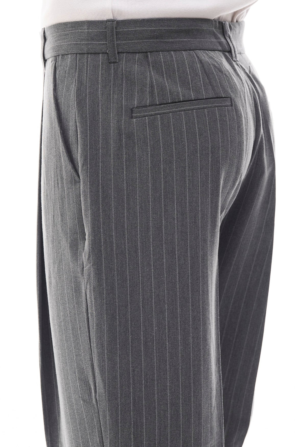 Pantalón Amplio Raya Diplomática · Gessato