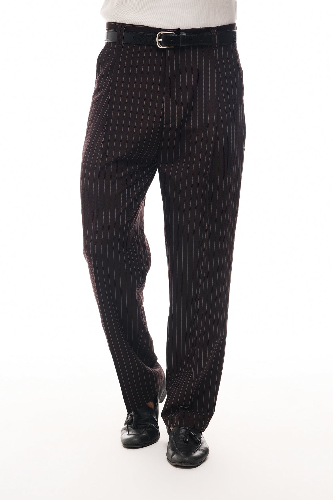 Pantalón Amplio Raya Diplomática · Gessato