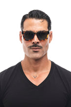 Gafas de Sol Cuadradas Carey · Roma