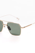 Gafas de Sol de Titanio Dorado · Riviera