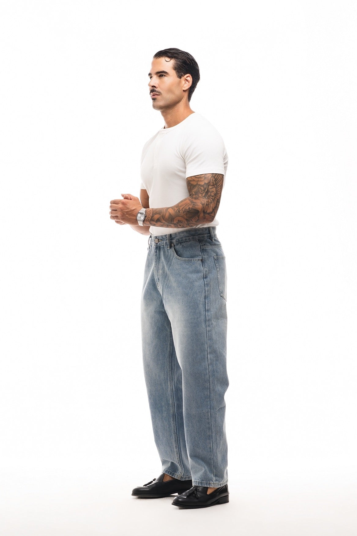Vaquero Amplio · Denim