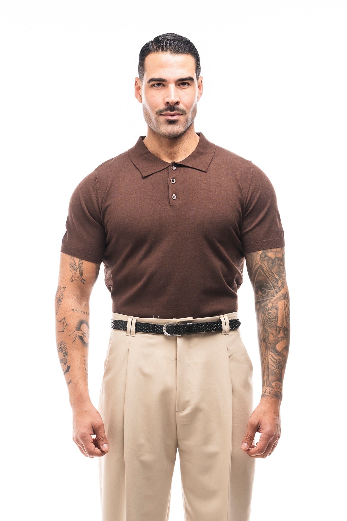 Polo de Punto Manga Corta · Maglia