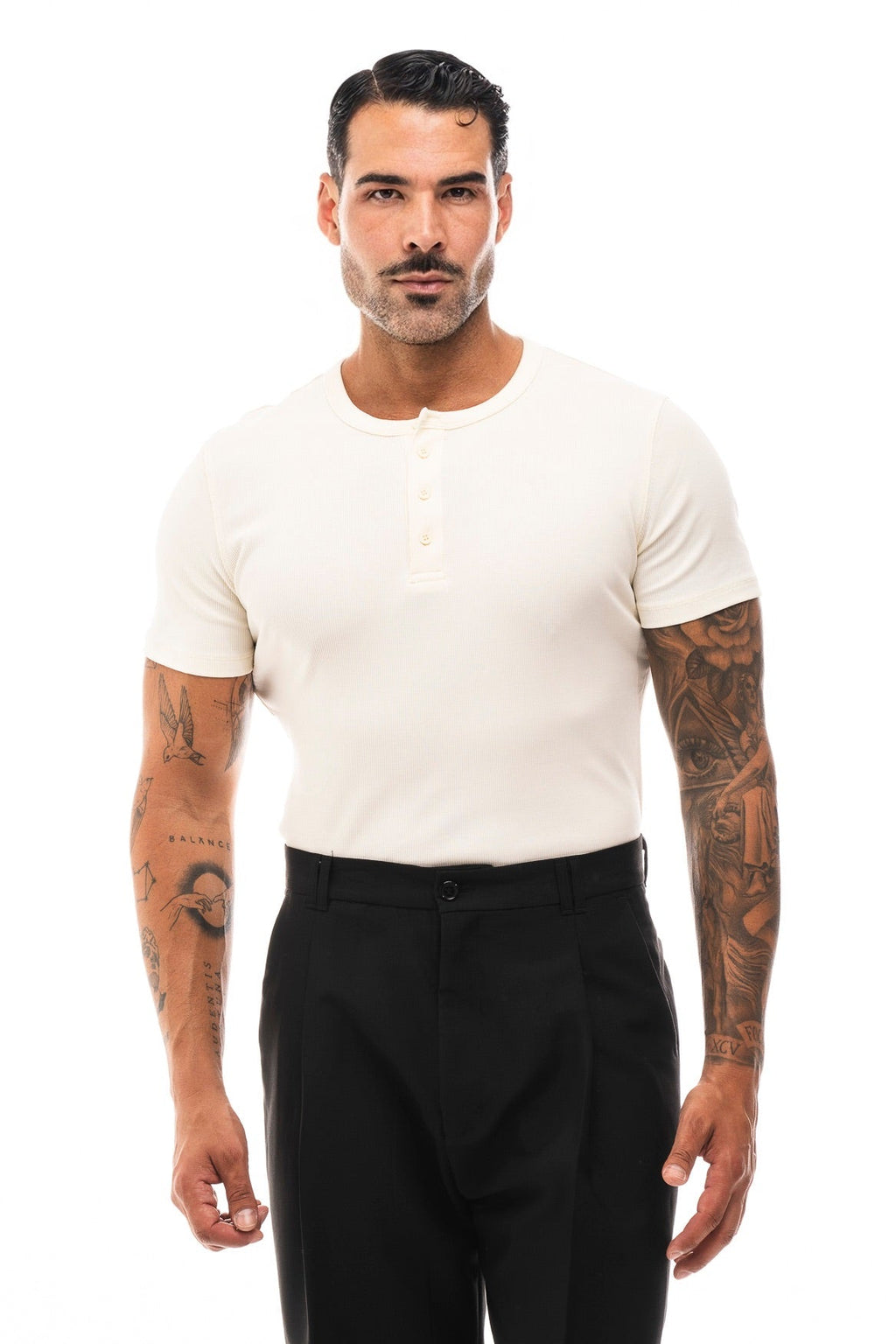 Henley Canalé Manga Corta · Costine