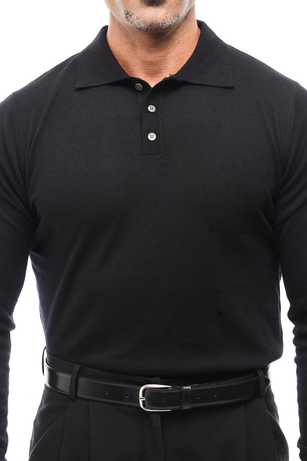 Polo de Punto Manga Larga · Maglia