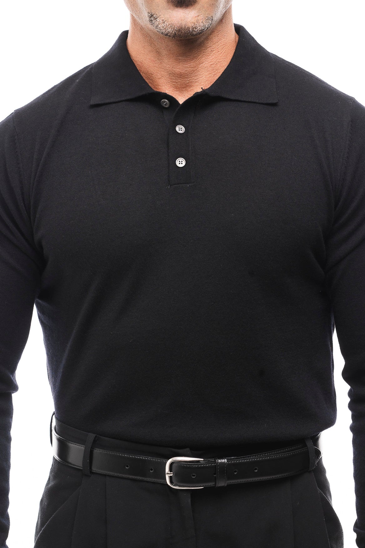 Polo de Punto Manga Larga · Maglia