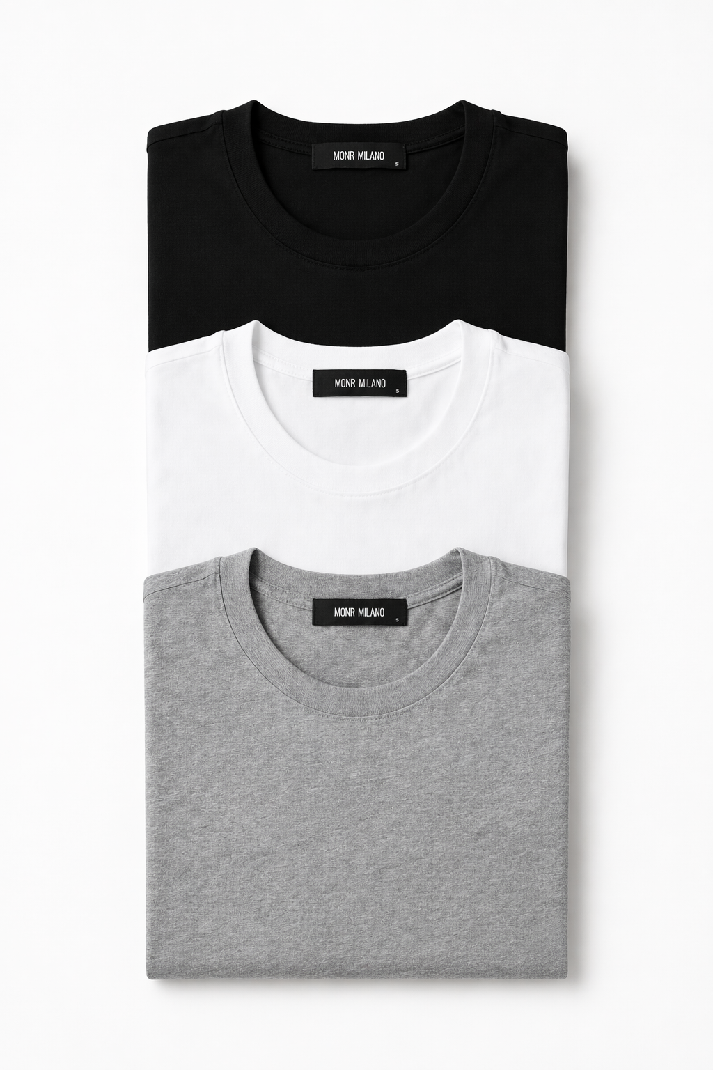 Pack 3 Camisetas Básicas · Essenziale