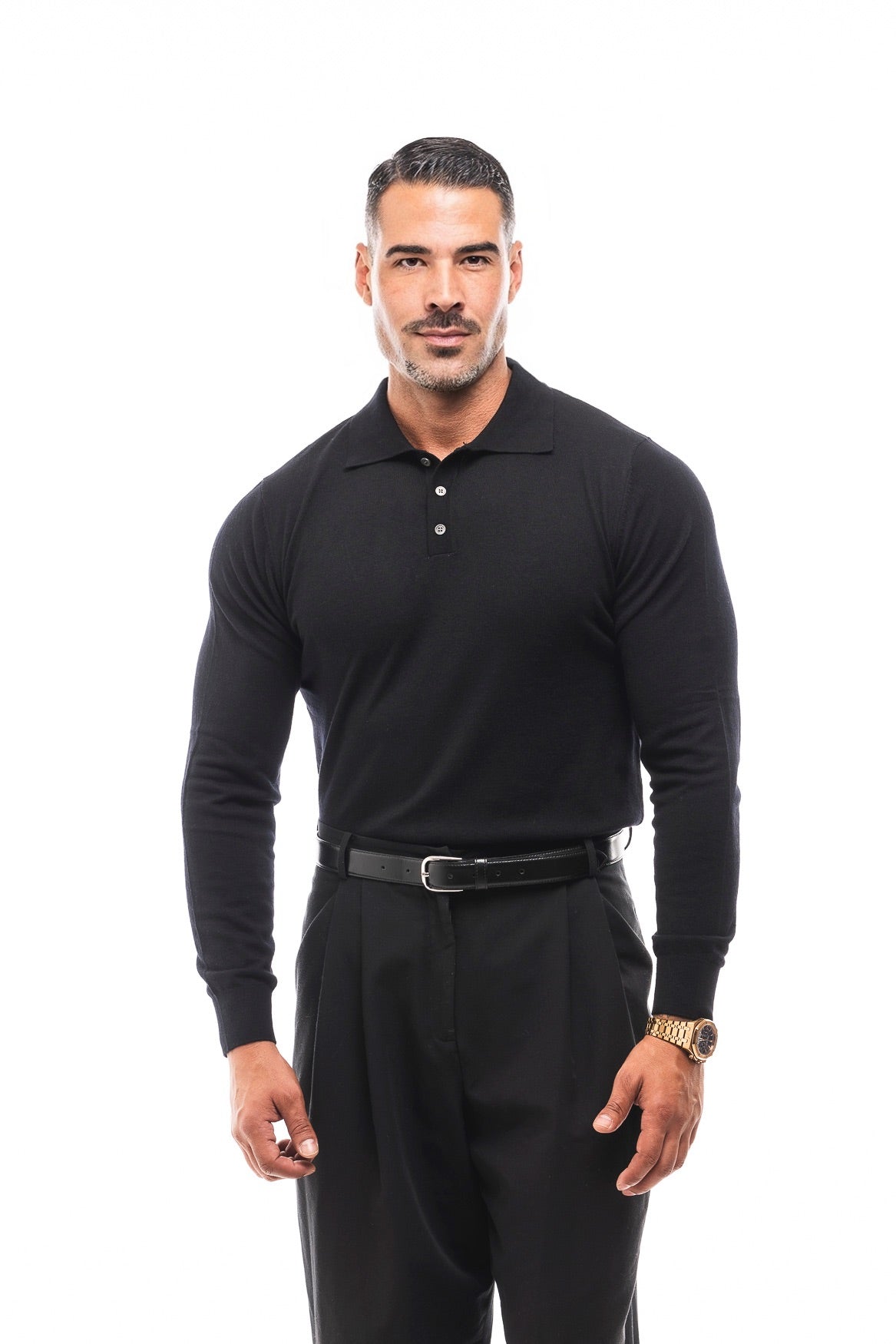 Polo de Punto Manga Larga · Maglia