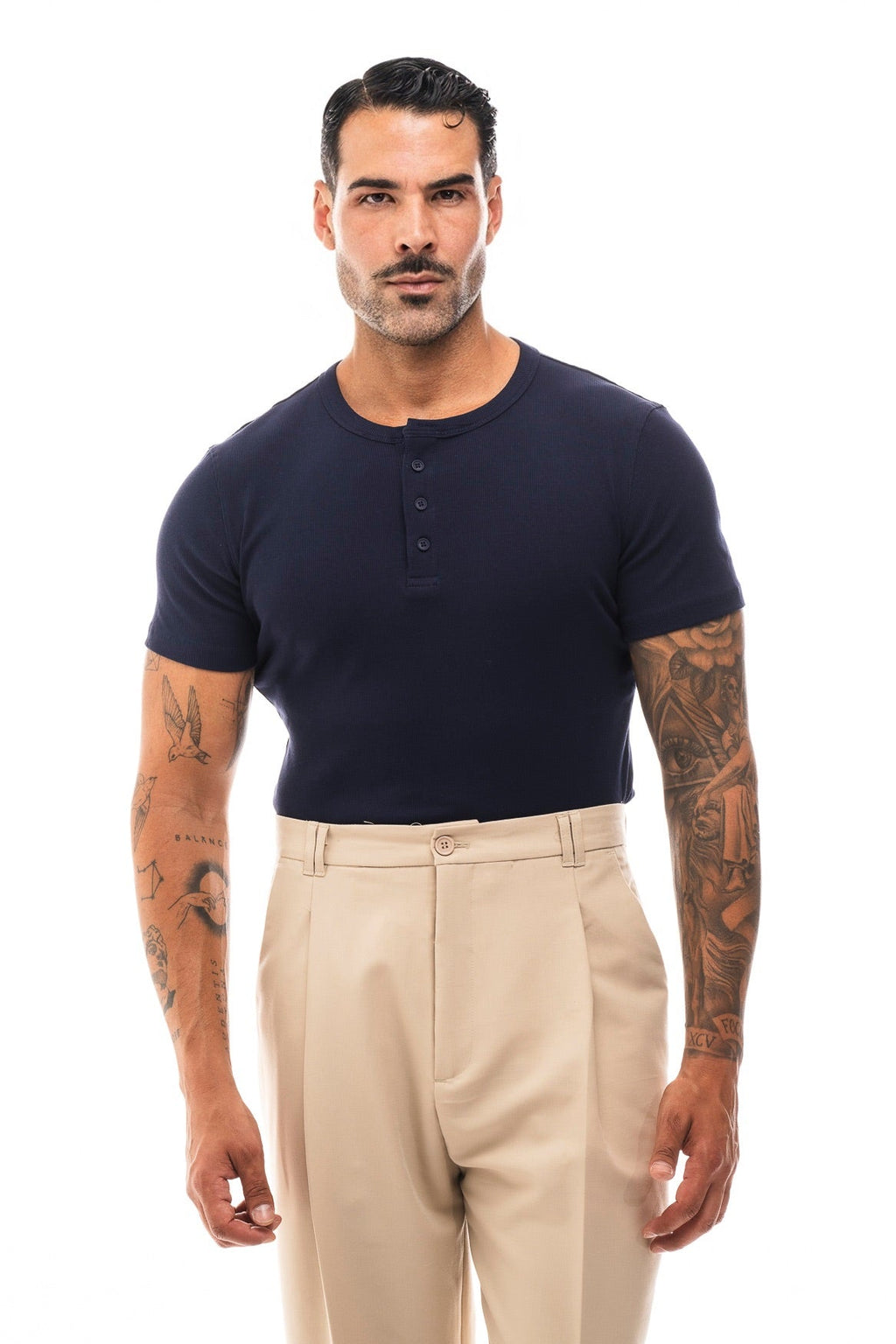 Henley Canalé Manga Corta · Costine