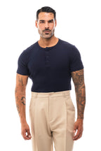 Henley Canalé Manga Corta · Costine