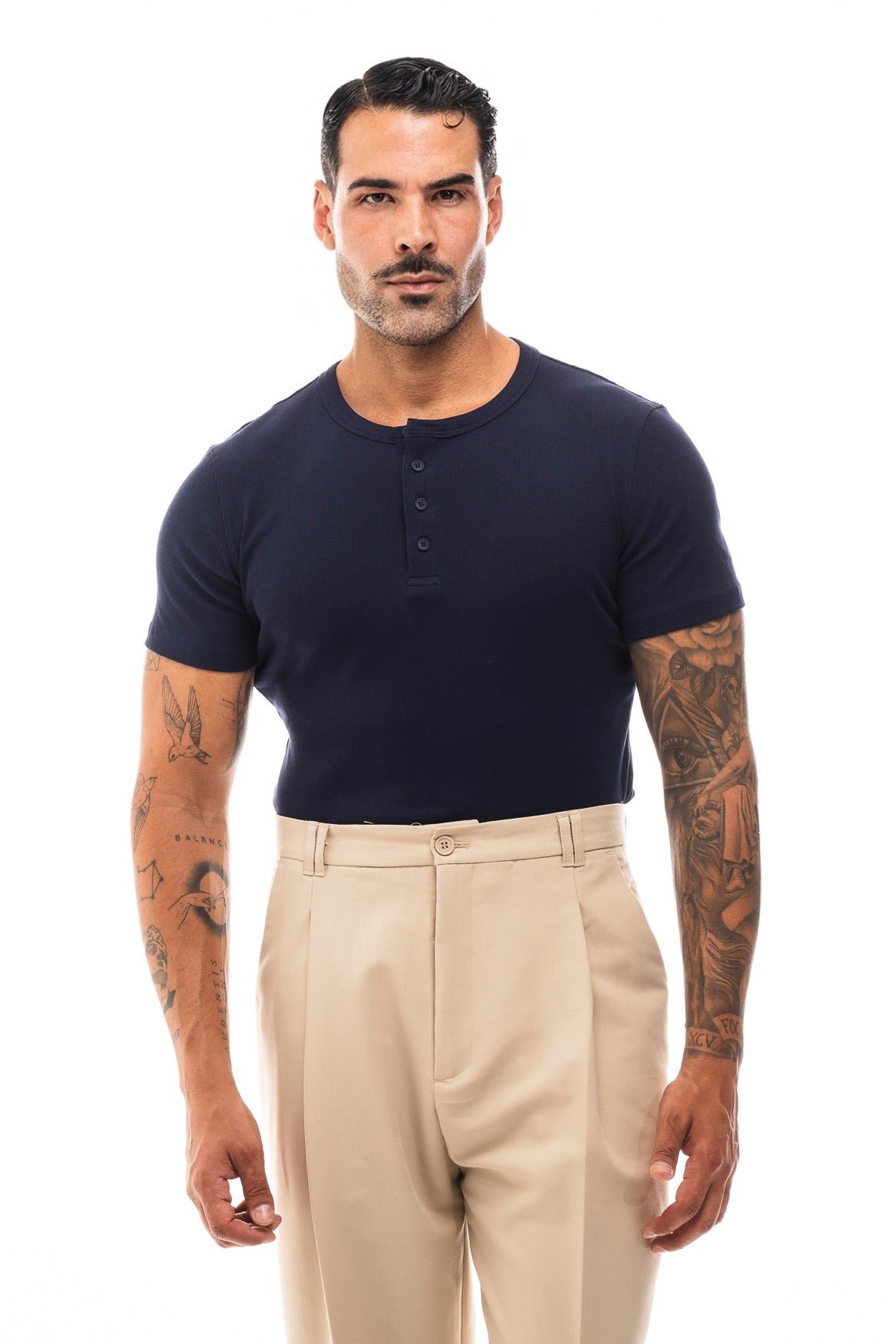 Henley Canalé Manga Corta · Costine